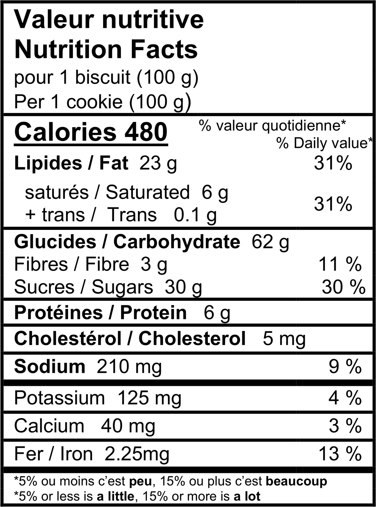 Oatmeal &amp; chocolate chip Box  - 20 cookies