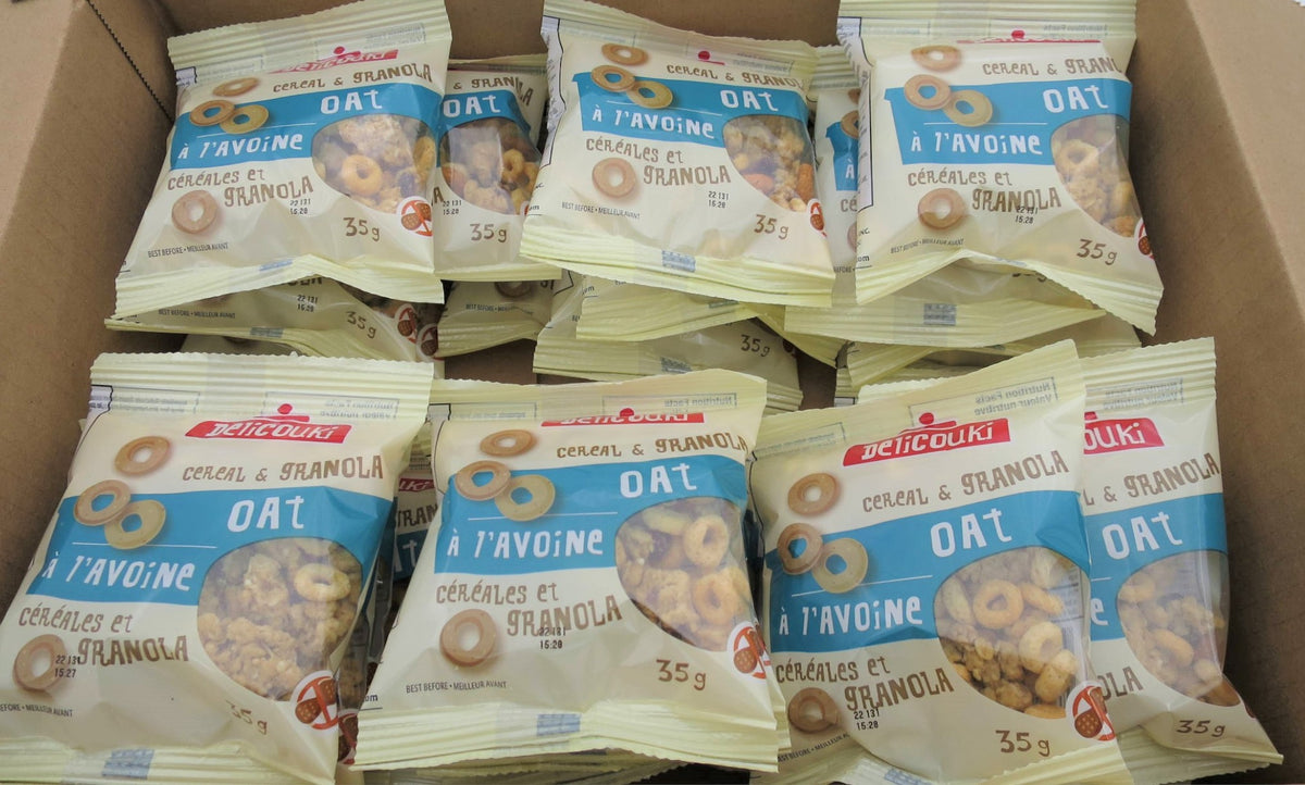 Oatmeal Cereals &amp; Granola Box - 24 bags