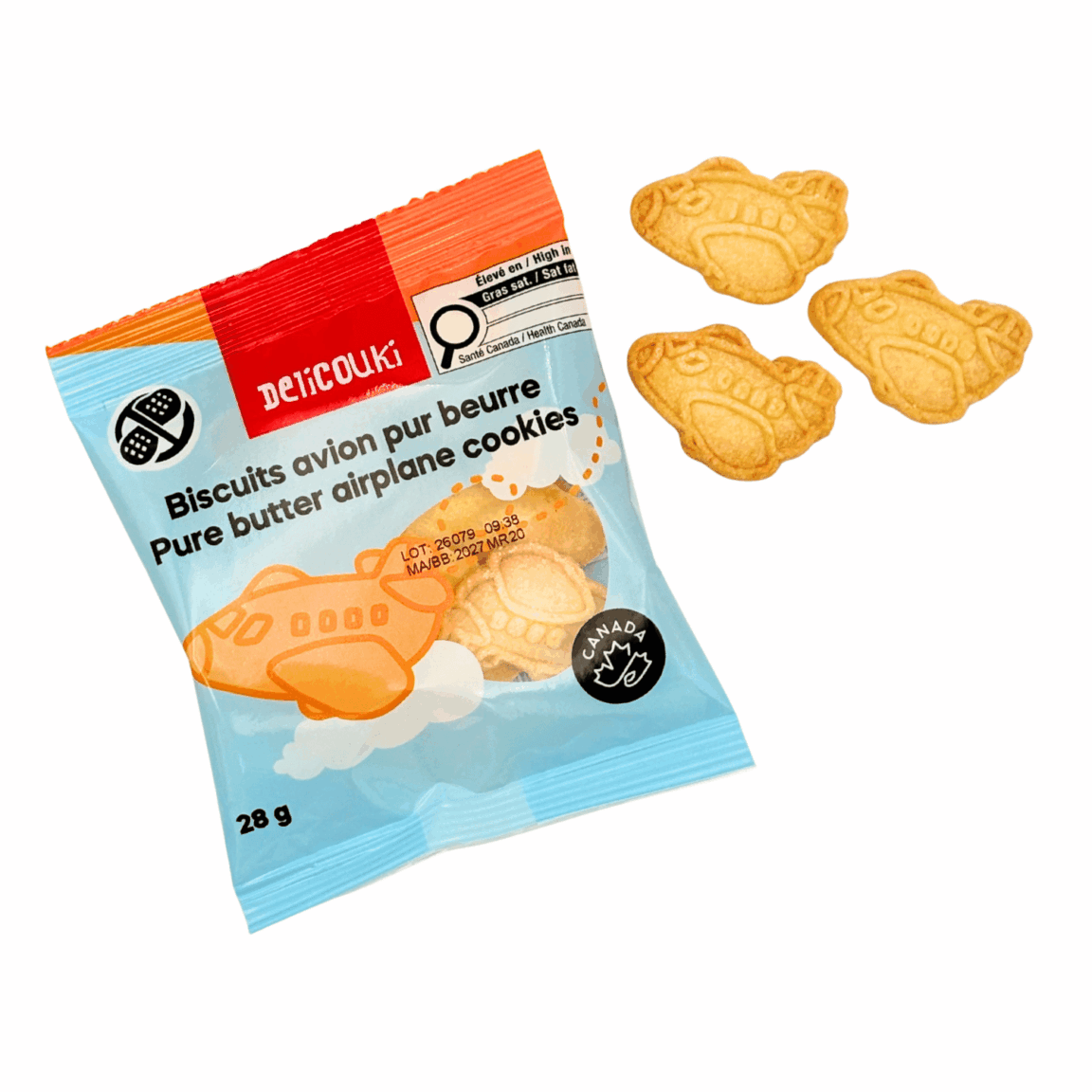 Biscuits avion pur beurre