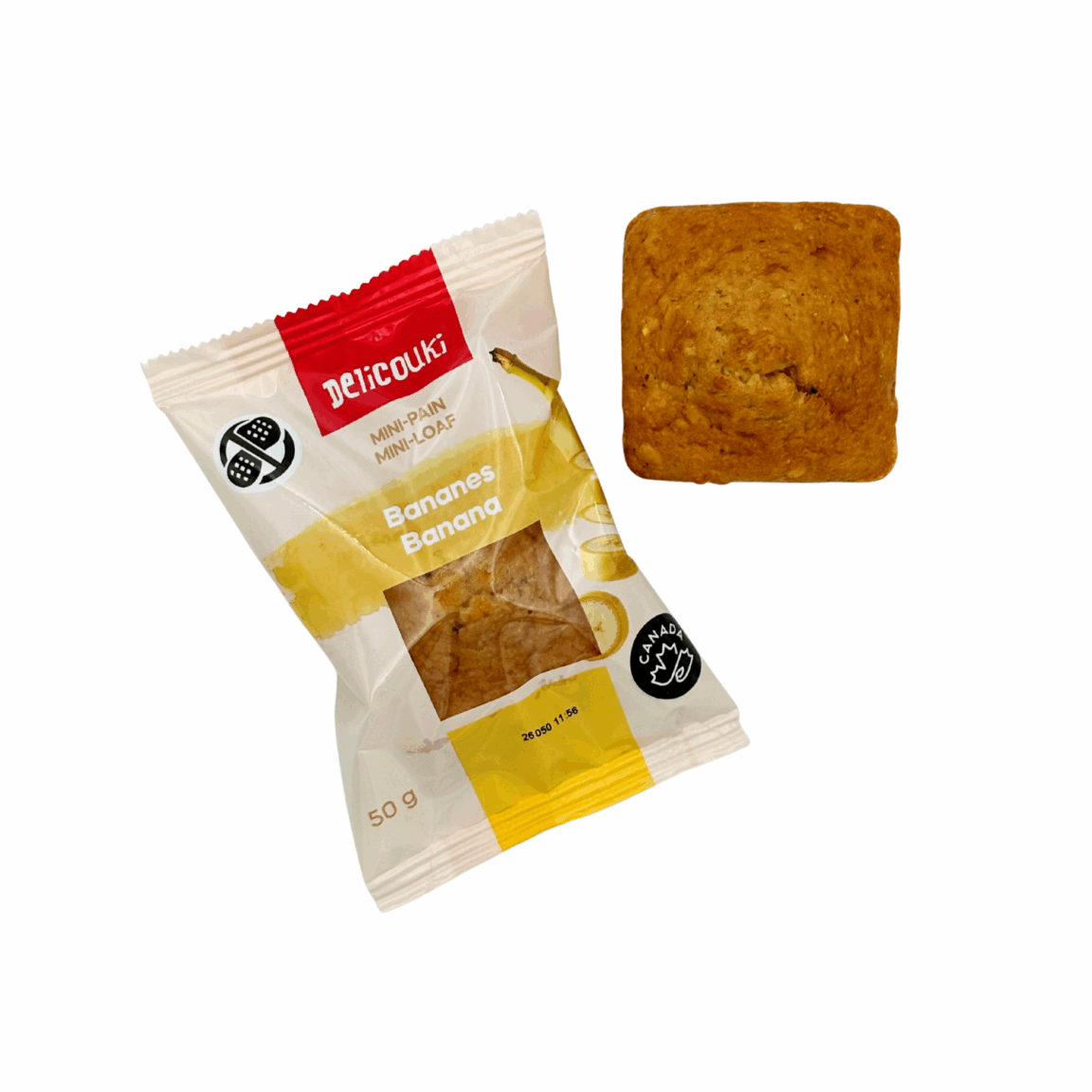 Delicouki 12001 - Mini-pain banane