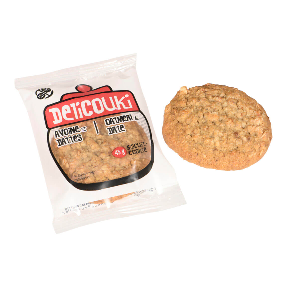 Delicouki - Oatmeal & date cookies